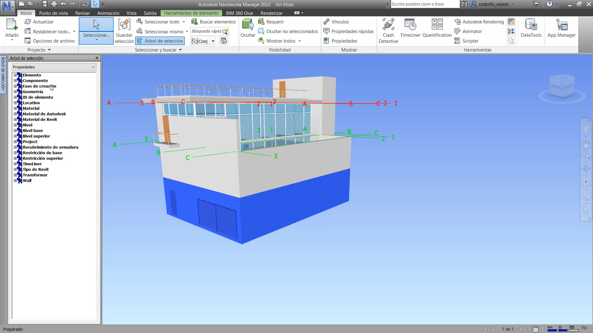832-Navisworks-Manage-2022-5-Árbol-de-Selección,-Configuraciones-de-exportación