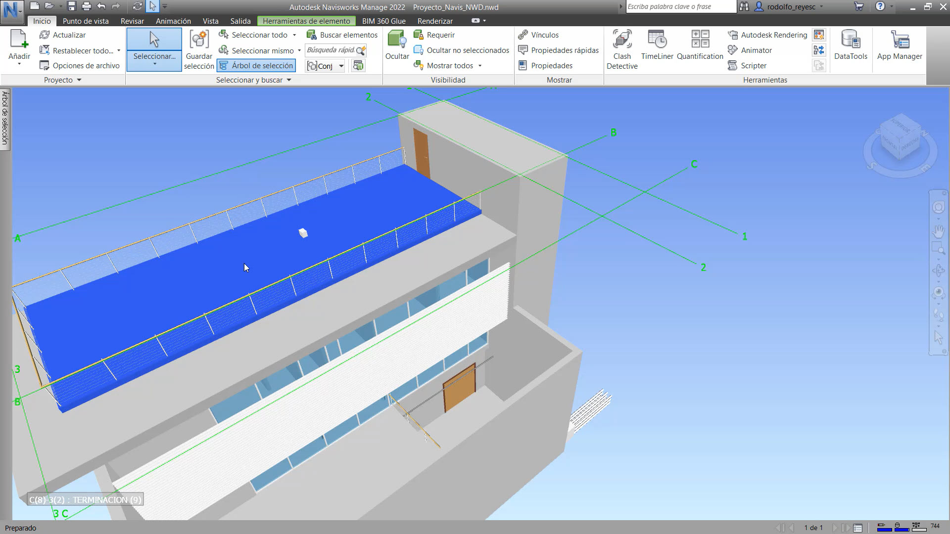 834-Navisworks-Manage-2022-7-Seleccionar-objetos,-Propiedades