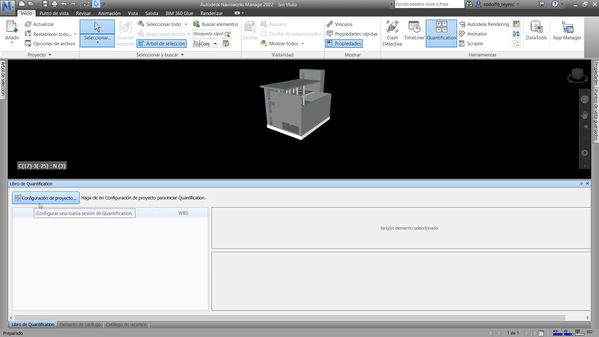 844-Navisworks-Manage-2022-17-Introducción-a-herramienta-de-cuantificación